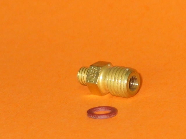 Fuel line connector adapter