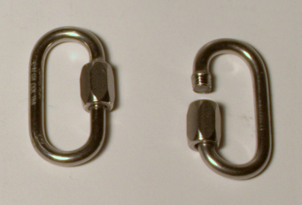 Carabiner Hook Stainless Steel medium